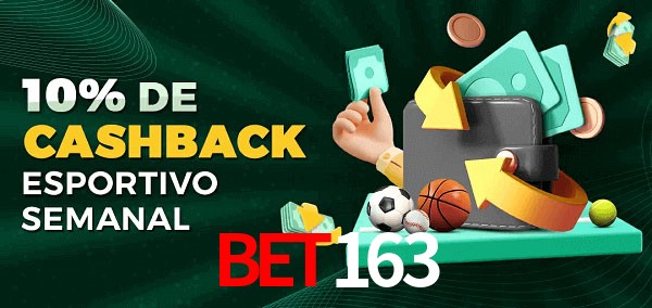 10% de bônus de cashback na Bet163